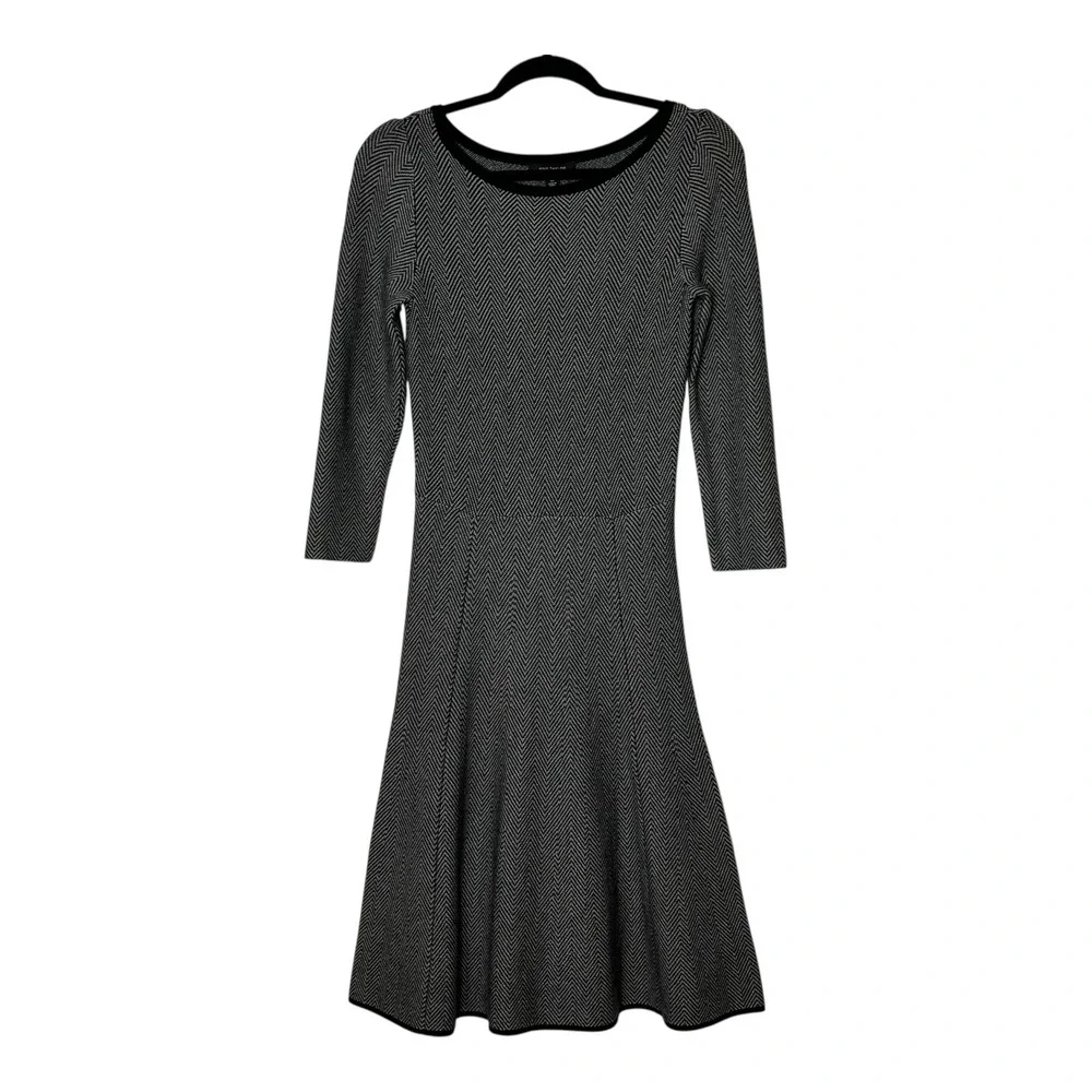 black velvet long sleeve midi dress Smocked Size - Waist:40 clothing Casual Flared Backless Maxi line skirt that moves